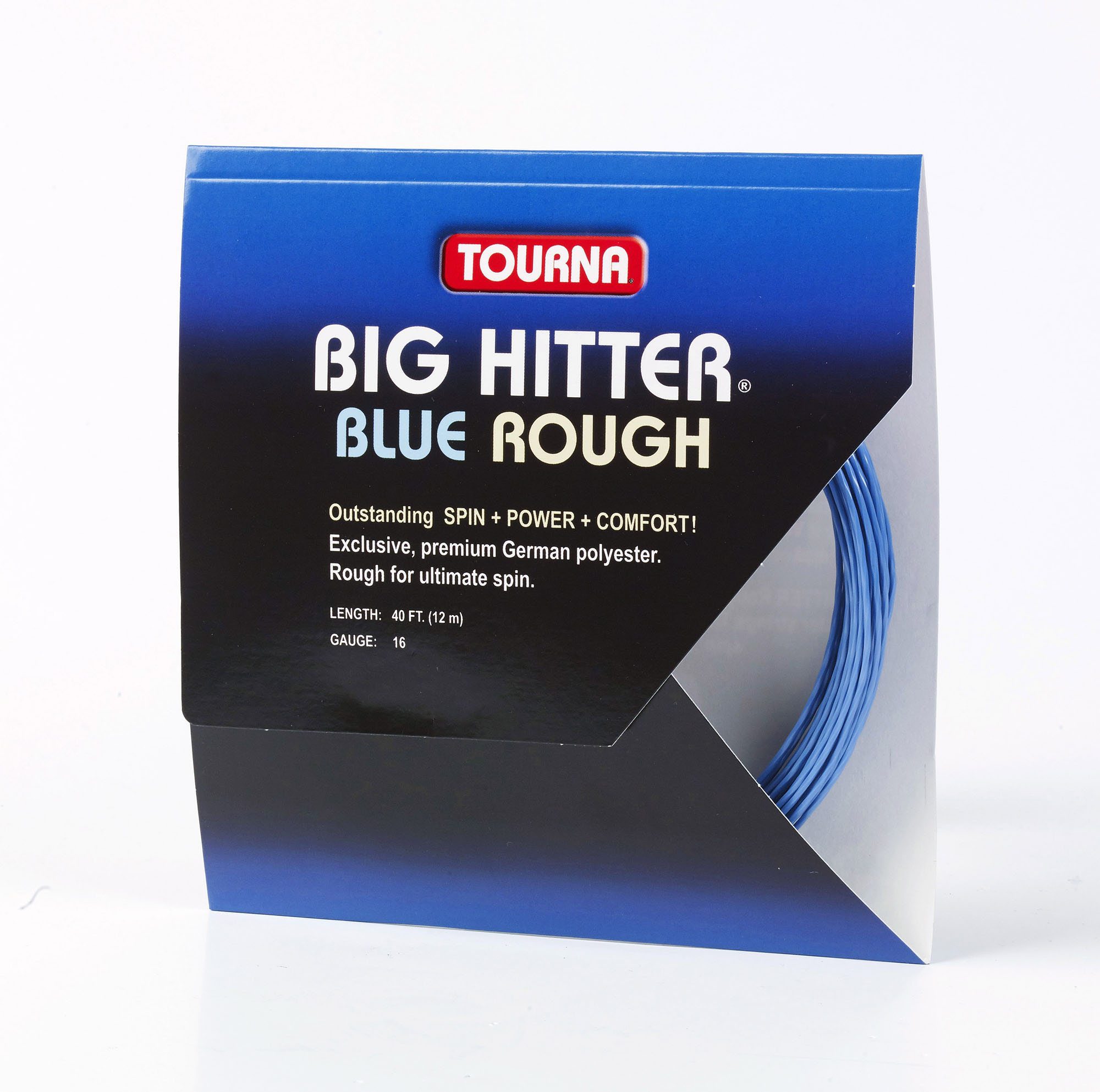 Blue Tourna Big Hitter Blue Rough 16G Tennis String 