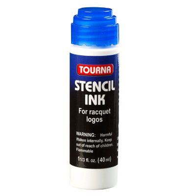 Tourna Tennis Racquet Stencil Ink 