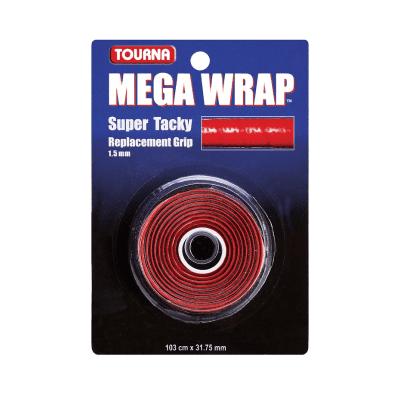 Tourna Mega Wrap Replacement Grip –Red