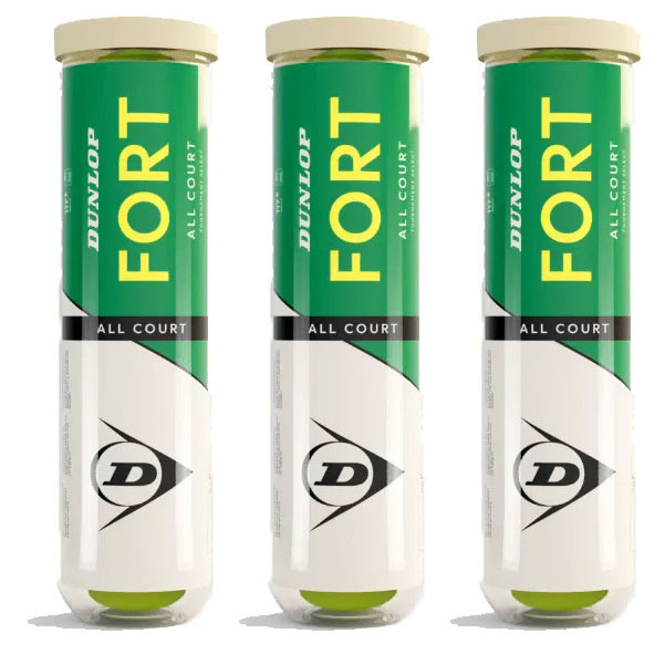 Dunlop Fort All Court Tennis Balls – from £15.65 Per Dozen